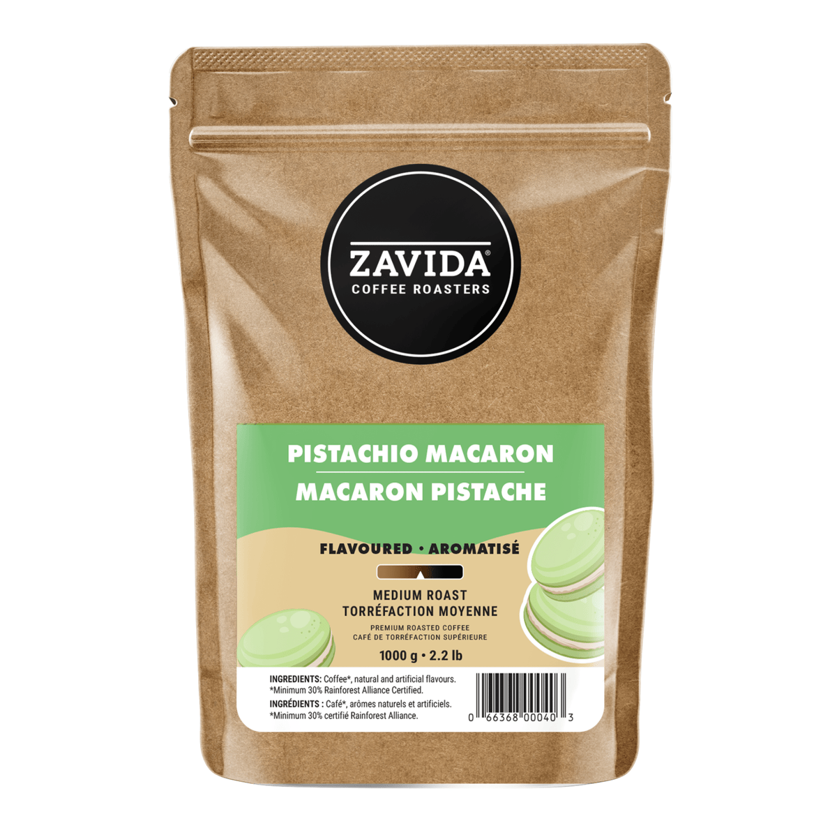 Pistachio Macaron Coffee - Whole Beans - Zavida Coffee