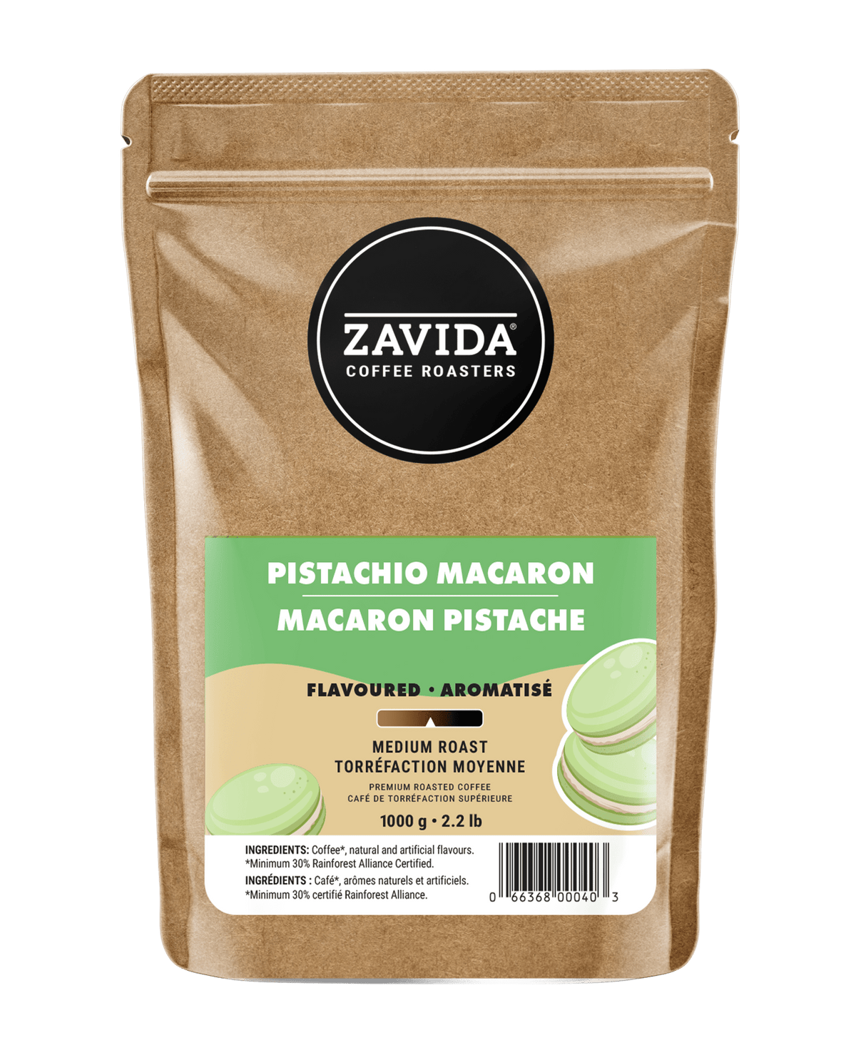 Pistachio Macaron Coffee - Whole Beans - Zavida Coffee