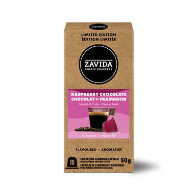 Raspberry Chocolate Nespresso® - Compatible Pods - Zavida Coffee