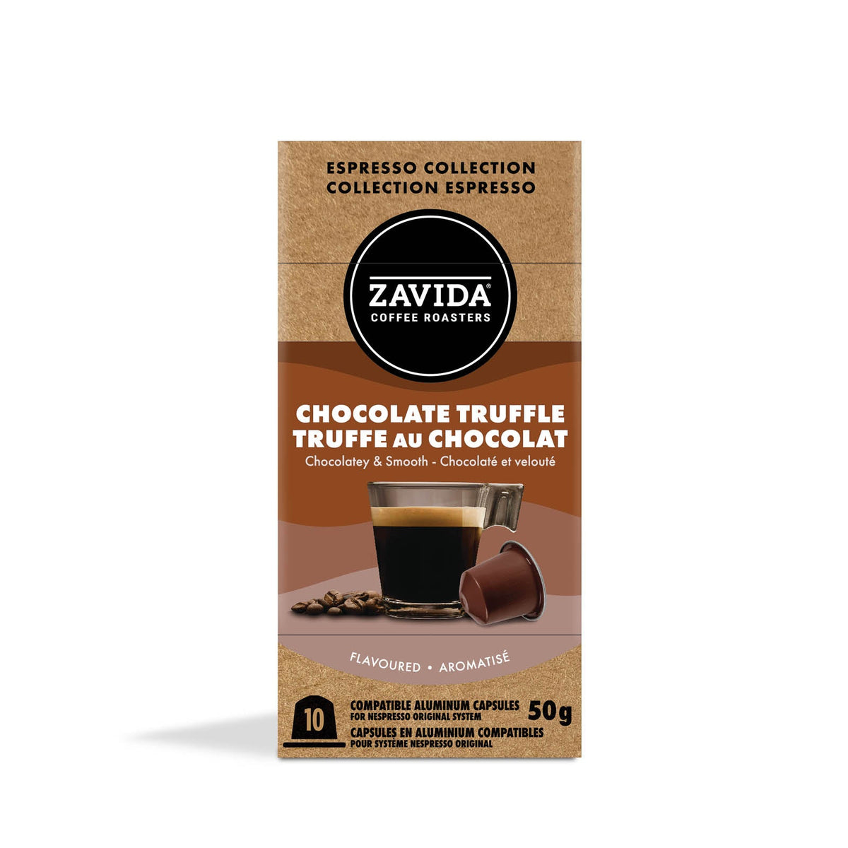 Chocolate Truffle Nespresso-Compatible Pods - Zavida Coffee