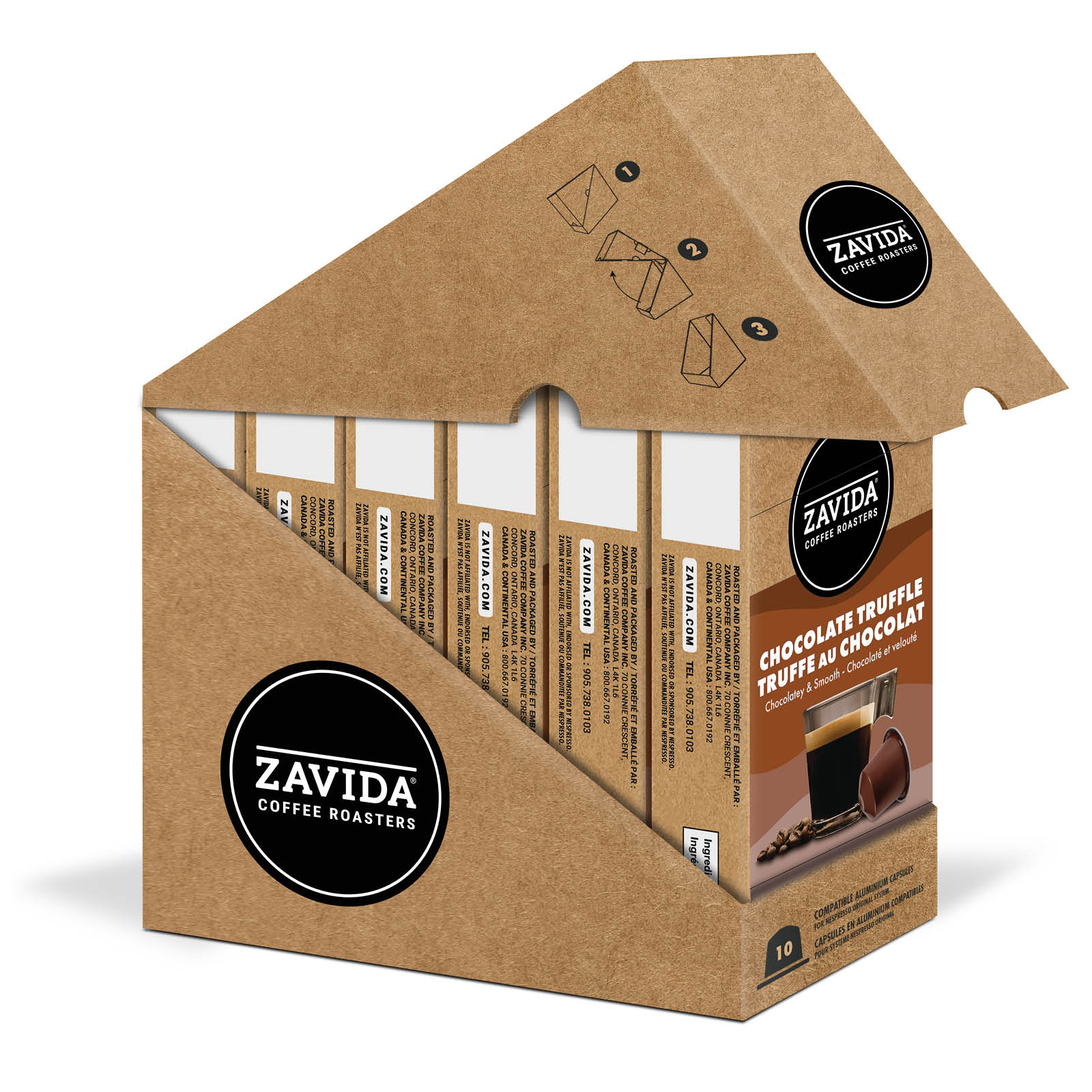 Chocolate Truffle Nespresso-Compatible Pods - Zavida Coffee