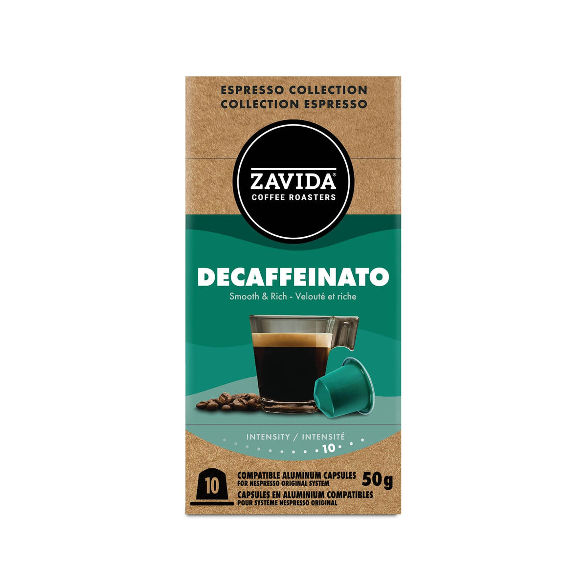 Decaffeinato Nespresso-Compatible Pods - Zavida Coffee