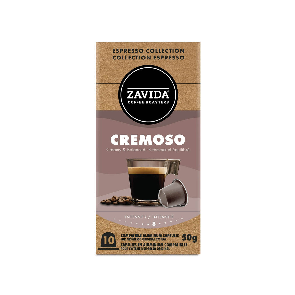 Espresso Cremoso Nespresso-Compatible Pods - Zavida Coffee
