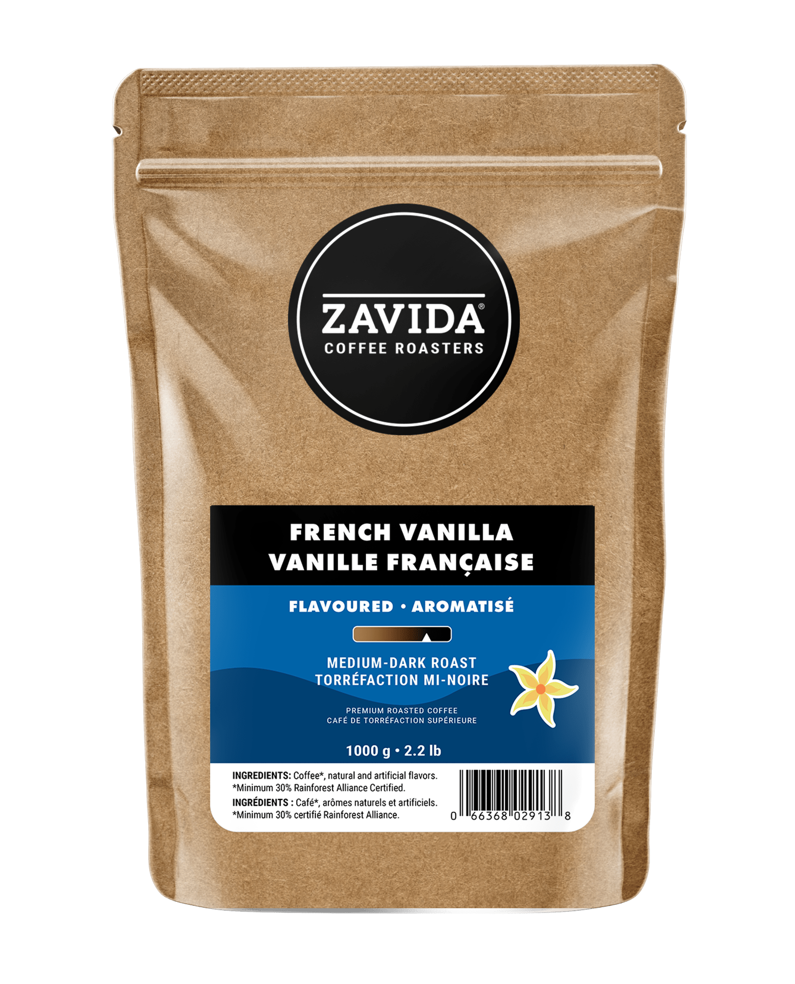 LIMITED EDITION French Vanilla Coffee - 1 kg - Zavida Coffee