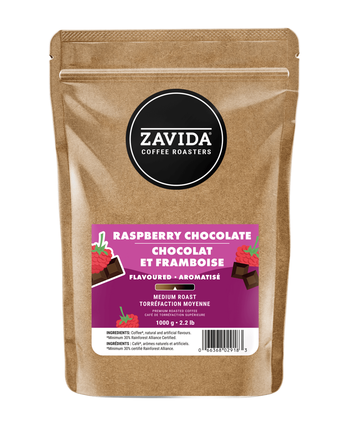 LIMITED EDITION Raspberry Chocolate Coffee - 1 kg - Zavida Coffee