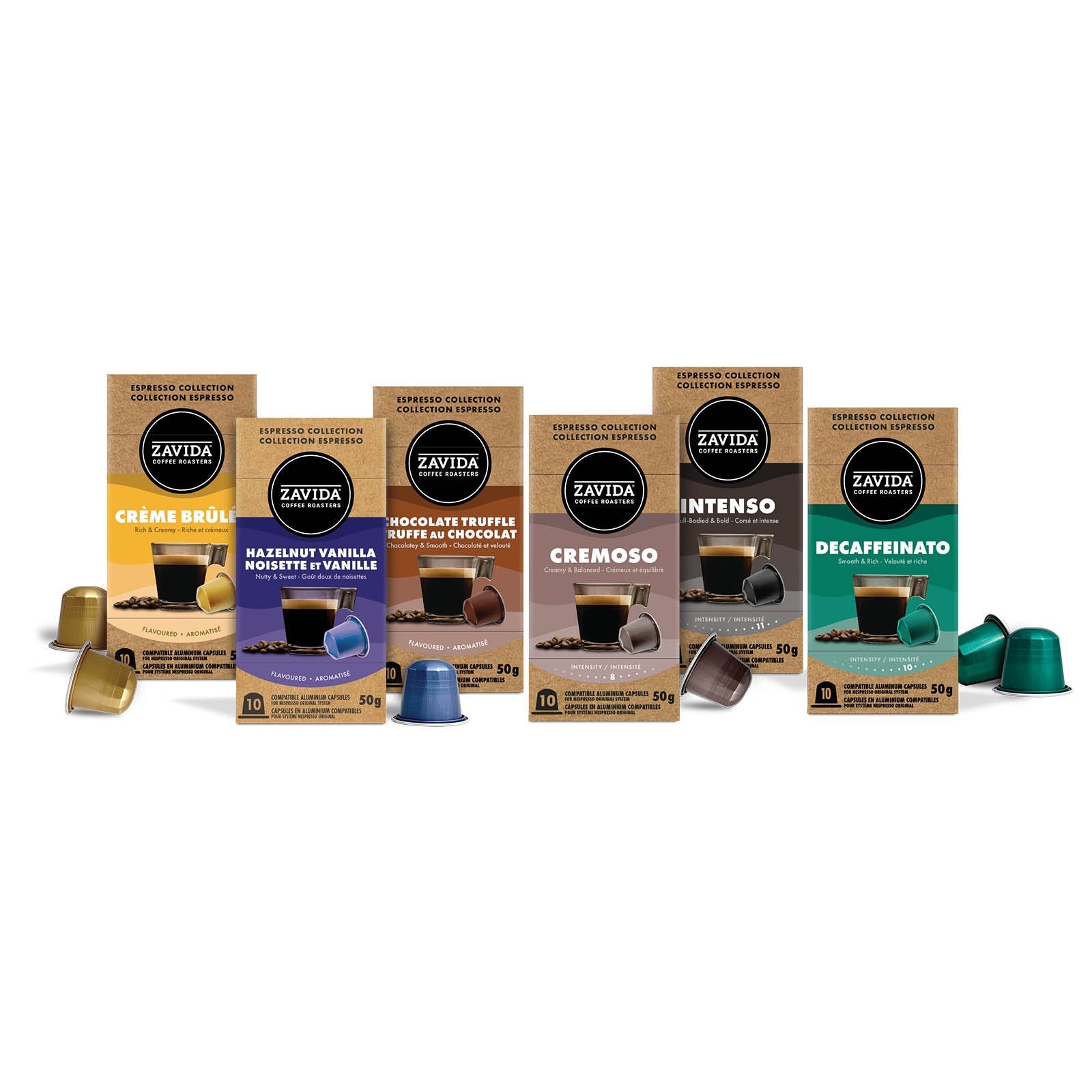 Nespresso-compatible Espresso Pod Discovery Pack - Zavida Coffee